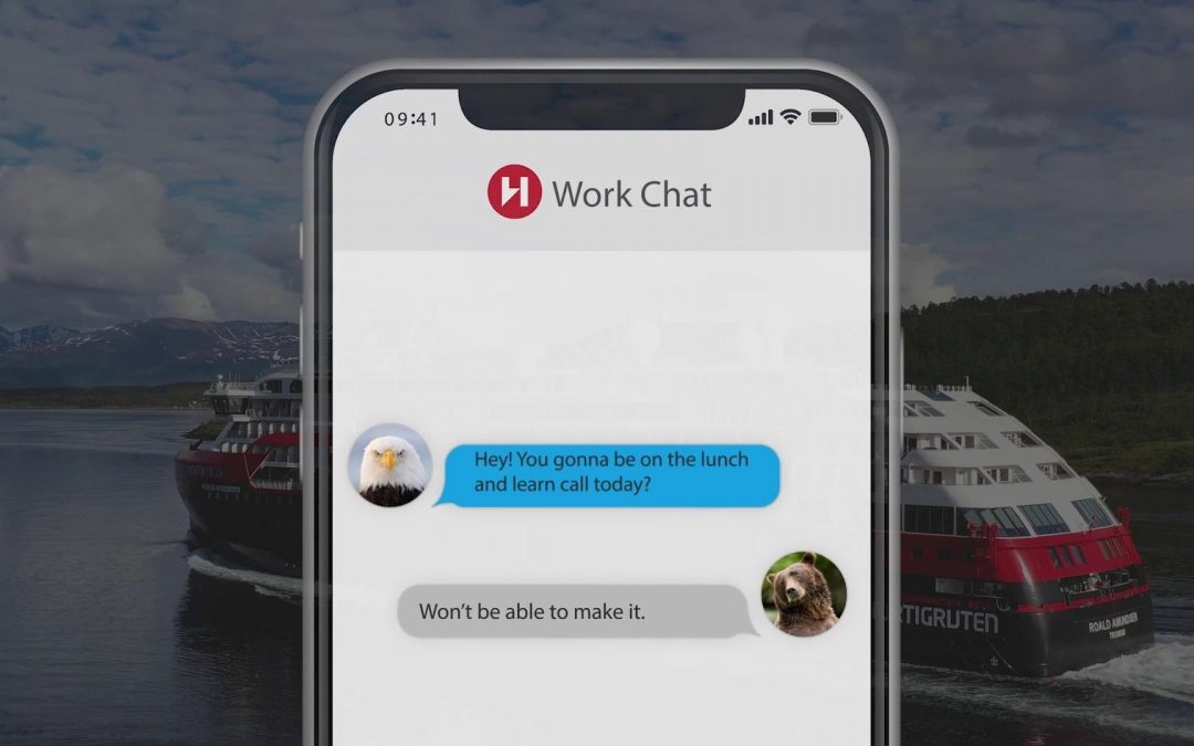 Hurtigruten Expeditions takes remote working to the next level