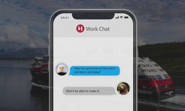 Hurtigruten Expeditions takes remote working to the next level