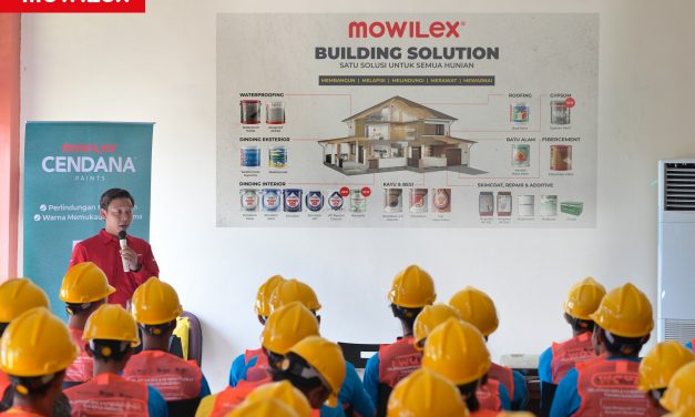 MOWILEX PARTNERS WITH HABITAT FOR HUMANITY TO TRAIN THE NEXT GENERATION OF PAINT APPLICATORS IN INDONESIA