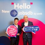 Elliot Leung, Senior Product Manager of SEEK (left) and Bill Lee, Managing Director, Hong Kong, Jobsdb by SEEK (right)