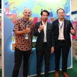 [Photo 1] (L-R) Vic Sithasanan, Managing Director of Jobstreet by SEEK in Malaysia; YB Tuan Adam Adli, and Datuk William Ng, Organising Chairman of MCTF, AIC Exhibitions at MCTF 2024