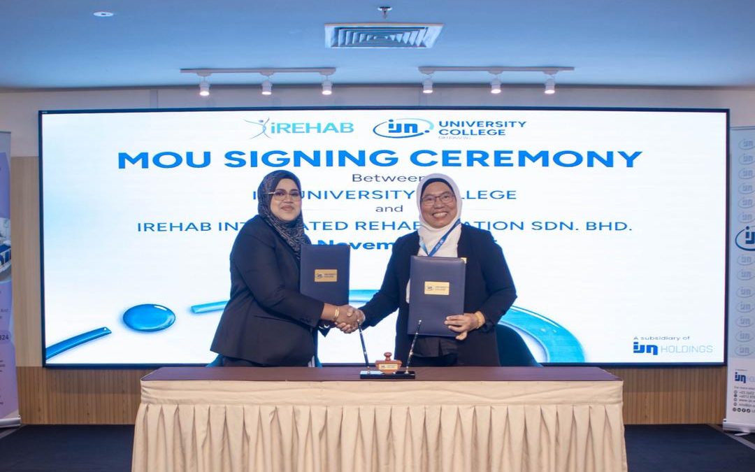 IJN University College Partners With IREHAB Integrated Rehabilitation To Streghten Internship And Employment Opportunities For Students