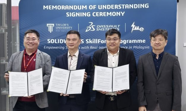 Taylor’s University, Dassault Systèmes and IME Technology to Introduce Malaysia’s First SOLIDWORKS SkillForce Program